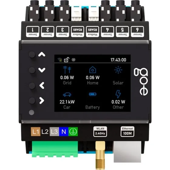 Go-e CH-30-01 Controller Switch til Solceller, Sort