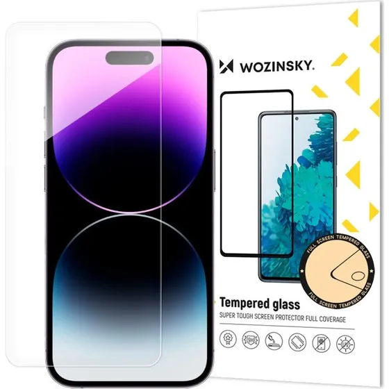 Wozinsky Skærmbeskytter 9H Transparent til iPhone 15 Pro Max