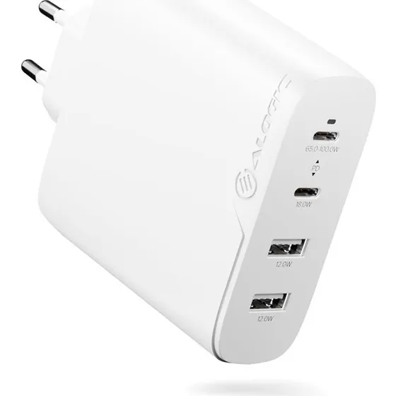 ALOGIC 4-port 100W GaN oplader med 2m USB-C kabel