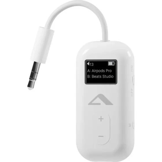 ALOGIC SkySound Bluetooth Audio Transmitter, hvid