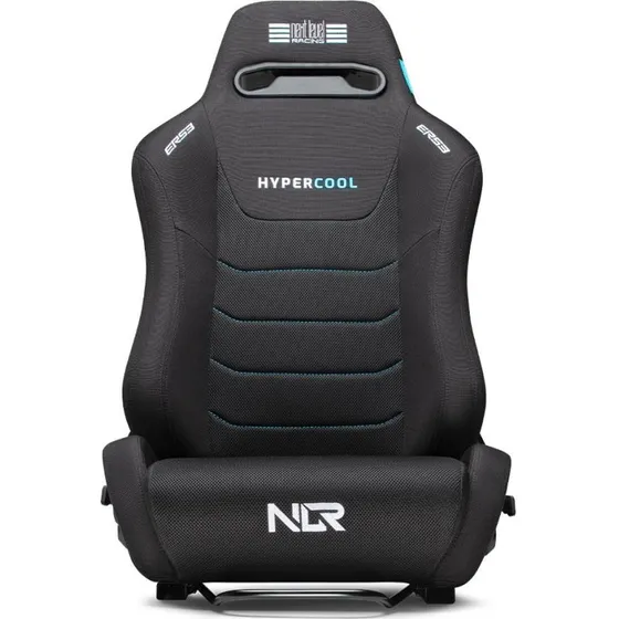 Next Level Racing ERS3 HyperCool Ventileret Simracing-sæde, Sort, Op til 150 kg