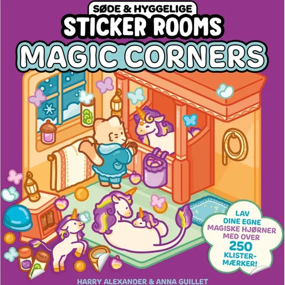 Harry Alexander Søde og Hygelige Sticker Rooms - Magic Corners