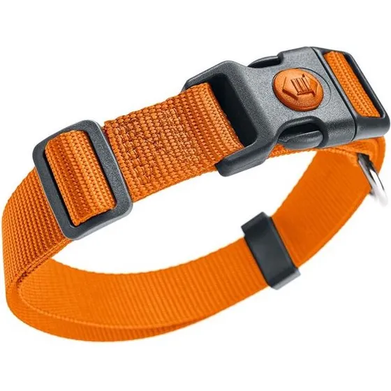 Hunter London Click-halsbånd Orange – flere størrelser