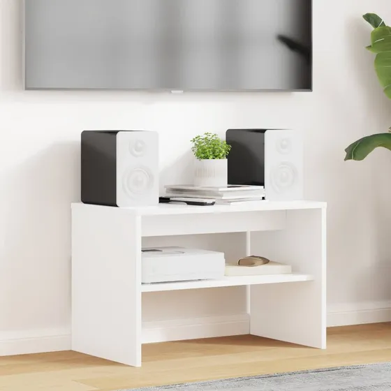 vidaXL TV-skab Hvid 60x35x40 cm Konstrueret Træ