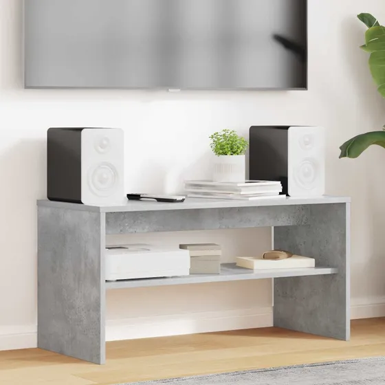 vidaXL TV-skab Beton Grå 80x35x40 cm Konstrueret Træ