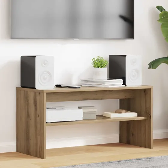 vidaXL TV-skab Artisan Egetræ 80 x 35 x 40 cm