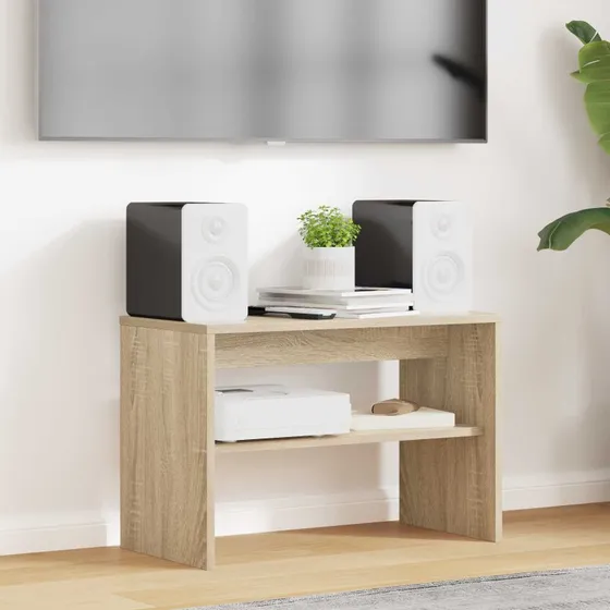 vidaXL TV-skab Sonoma eg 60 x 30 x 40 cm Konstrueret træ