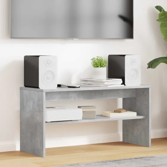 vidaXL TV-skab Beton Grå 80 x 30 x 40 cm Konstrueret Træ
