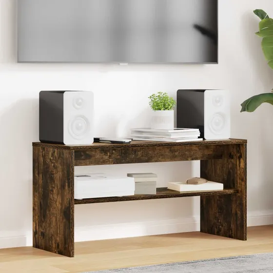 vidaXL TV-skab Røget eg 80 x 30 x 40 cm Konstrueret træ