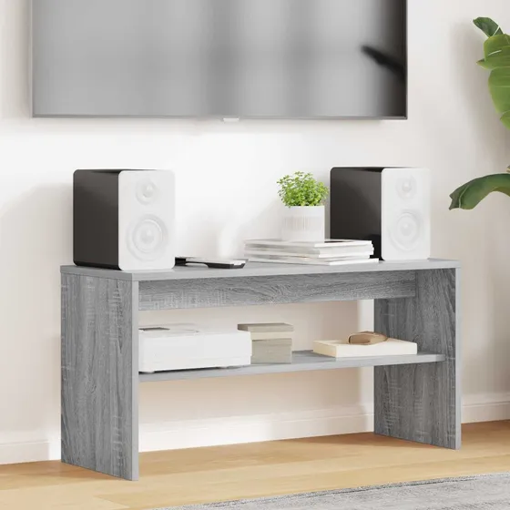 vidaXL TV-skab Grå Sonoma 80 x 30 x 40 cm Konstrueret træ
