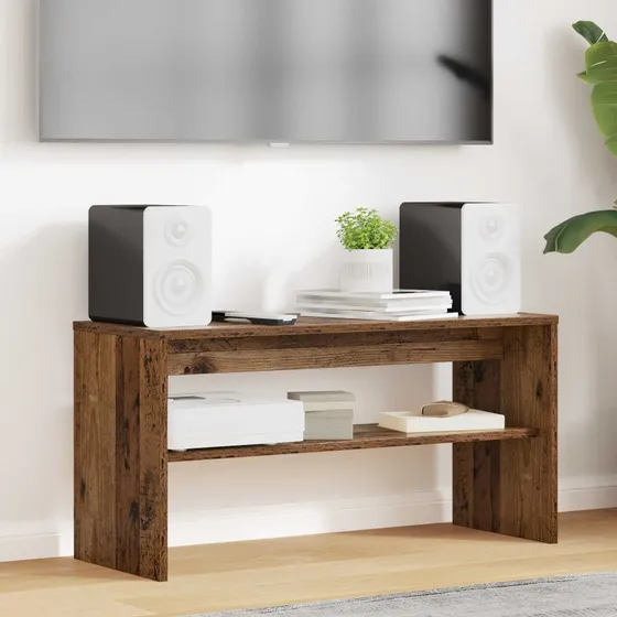 vidaXL TV-skab Gammelt træ 80 x 30 x 40 cm