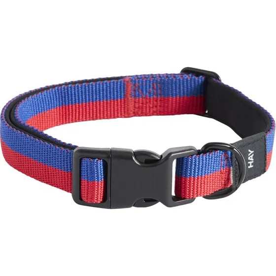 HAY Dogs Collar Flat halsbånd Off-white/Okker S/M