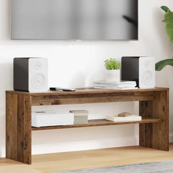 vidaXL TV-skab Gammelt træ 100 x 30 x 40 cm Konstrueret træ