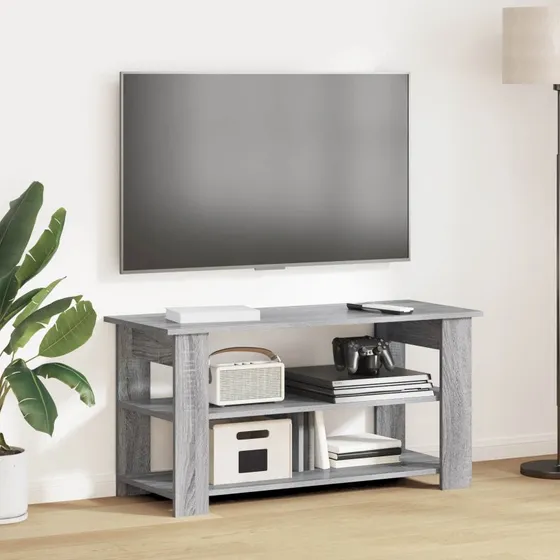 vidaXL TV stand Grå Sonoma 100 x 40 x 50 cm