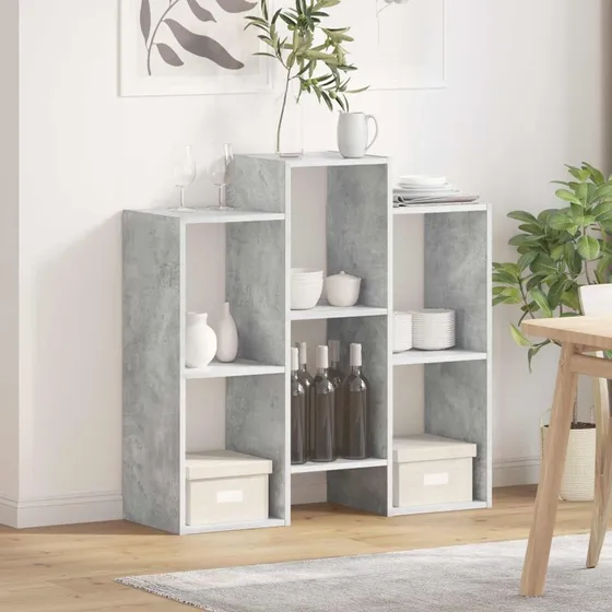 vidaXL Sideboard Beton Grå 90x30x90 cm