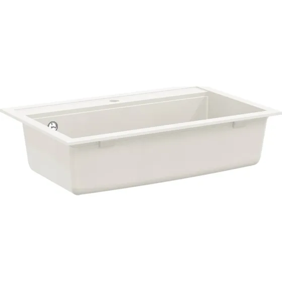 vidaXL Vask Hvid 795 x 505 mm med 80% kvarts