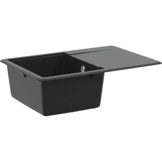 vidaXL Vask Sort 670 x 460 mm Granit