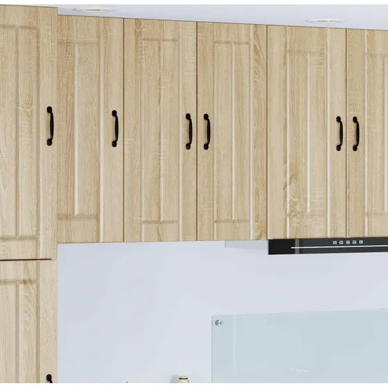 vidaXL Køkkenskab Lucca Sonoma-eg 30x31x80 cm Konstrueret træ