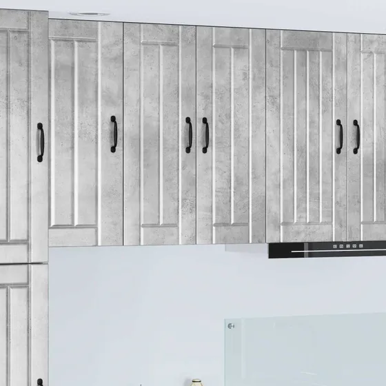 vidaXL Køkkenskab Lucca Betongrå 60x31x80 cm Konstrueret Træ