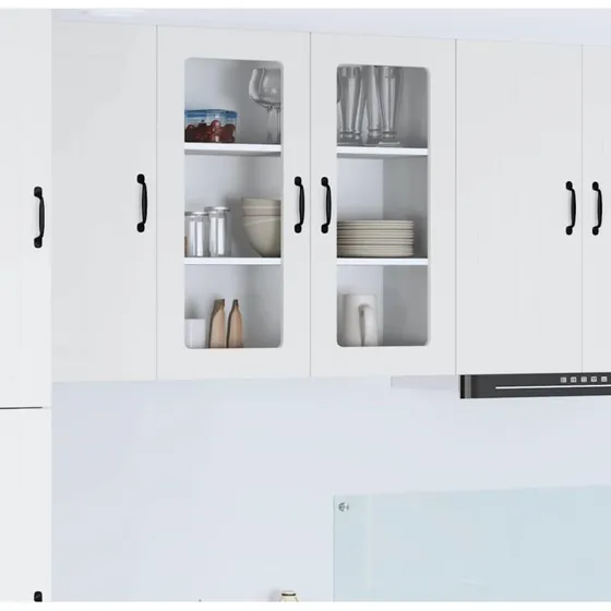 vidaXL Køkkenskab Lucca Hvid 80x31x80 cm Konstrueret Træ