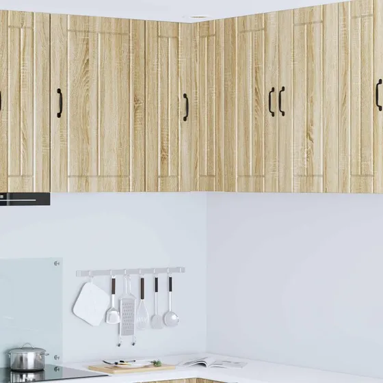 vidaXL Køkkenskab Lucca Sonoma-eg 57x57x80 cm Konstrueret træ