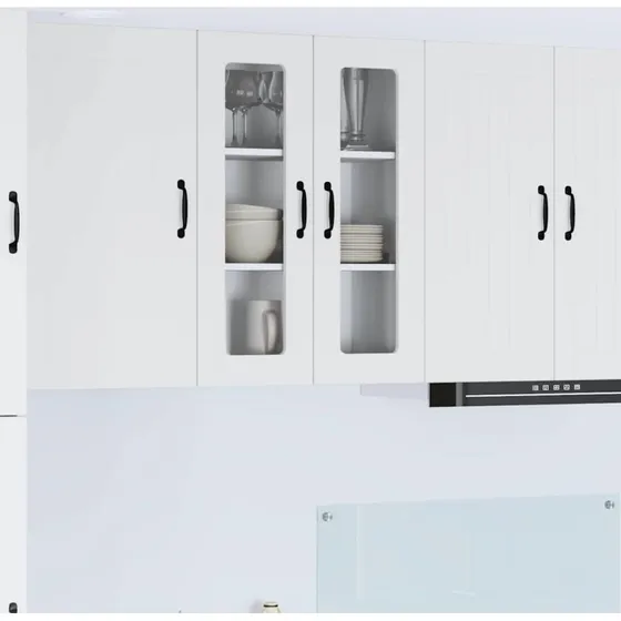vidaXL Køkkenskab Lucca Hvid 60x31x80 cm Konstrueret Træ