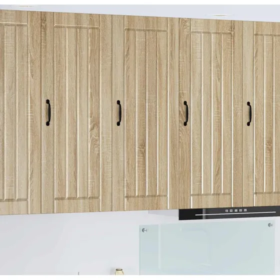 vidaXL Køkkenskab Lucca Sonoma-eg 40 x 31 x 100 cm Konstrueret træ