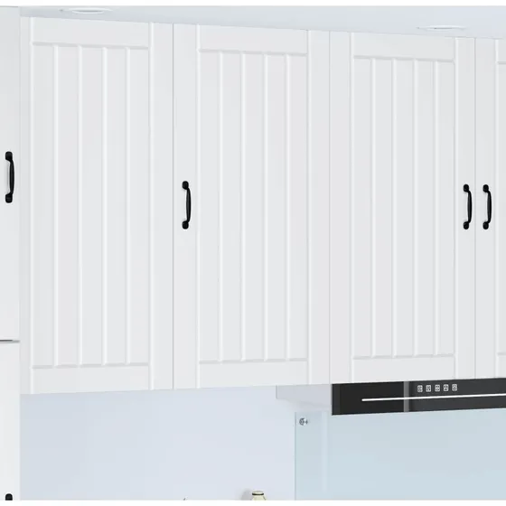 vidaXL Køkkenskab Lucca Hvid 50x31x100 cm Konstrueret Træ