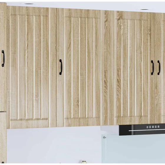vidaXL Køkkenskab Lucca Sonoma-eg 50x31x100 cm Konstrueret træ