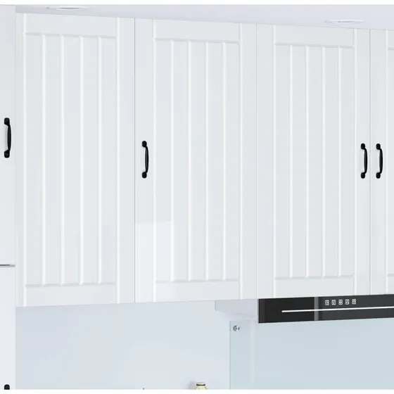 vidaXL Køkkenskab Lucca Hvid Højglans 50 x 31 x 100 cm