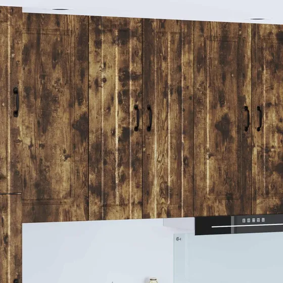 vidaXL Køkkenskab Lucca Røget Eg 60x31x100 cm Konstrueret Træ