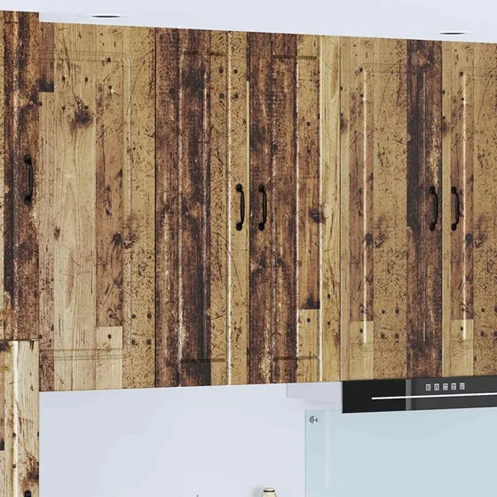 vidaXL Køkkenskab Lucca Gammelt Træ 60x31x100 cm Konstrueret Træ
