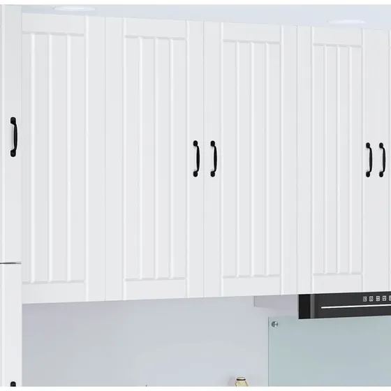vidaXL Køkkenskab Lucca Hvid 80x31x100 cm Konstrueret Træ