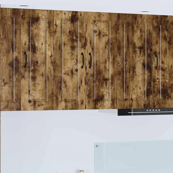 vidaXL Køkkenskab Røget Eg 60x31x80 cm Konstrueret Træ