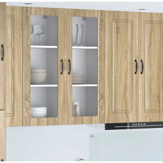 vidaXL Køkkenskab Sonoma eg 40 x 31 x 100 cm Konstrueret træ
