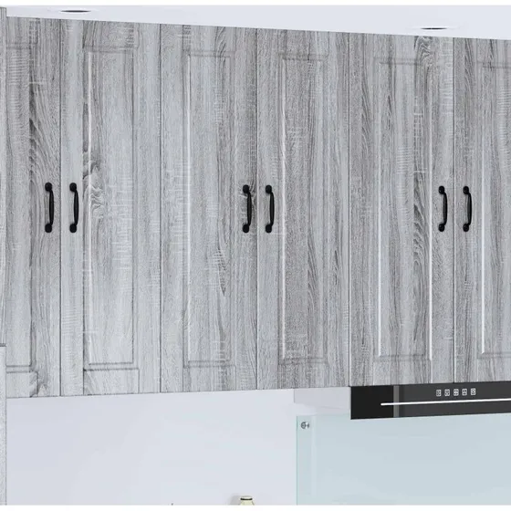 vidaXL Køkkenskab Grå Sonoma 60x31x100 cm Konstrueret Træ