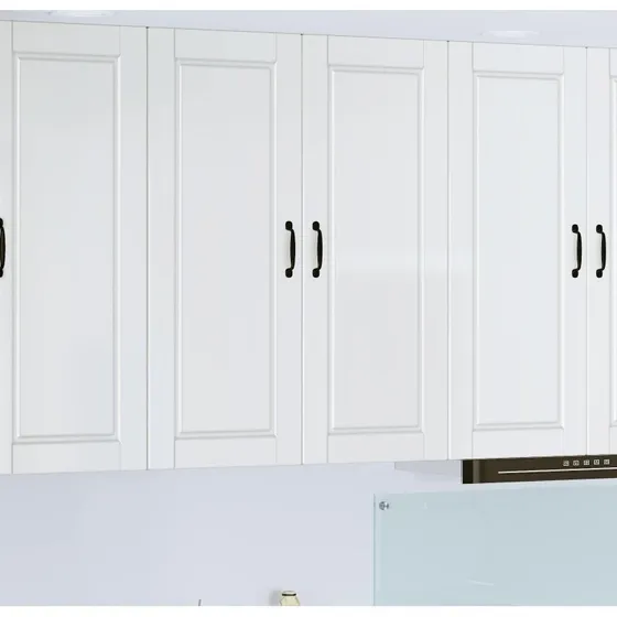 vidaXL Køkkenskab Høj gloss hvid 80x31x100 cm