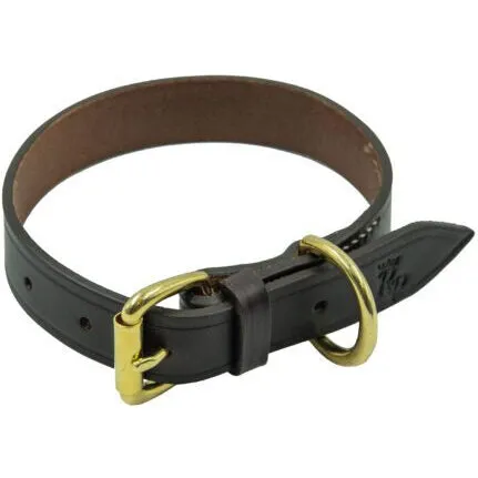 Rey Pavón Alcán Læderhalsbånd – Chocolate