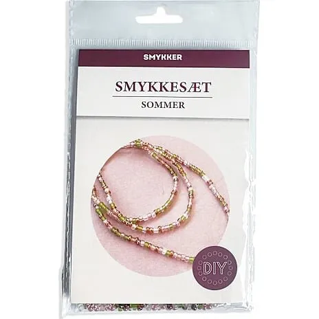 DIY smykkesæt Sommer til børn 4+ år