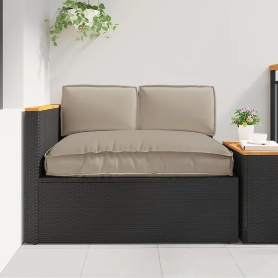 Palle Pudesæt 3 stk Gråbrun 120 x 80 x 12 cm Oxford stof