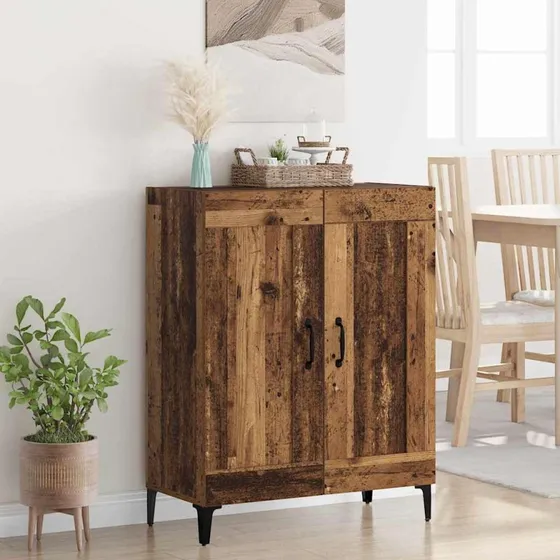 vidaXL Sideboard Gammelt Træ 69,5 x 34 x 90 cm