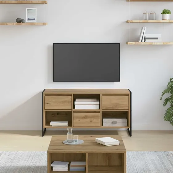 vidaXL Artisan TV-skab 100 x 36 x 49,5 cm Konstrueret træ