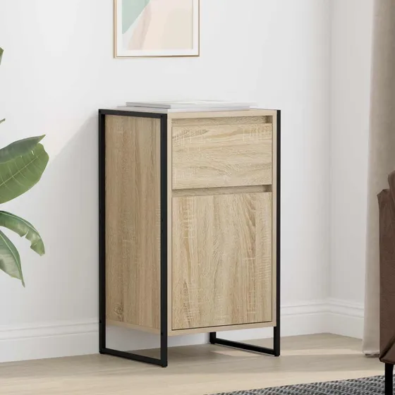vidaXL Sideboard Sonoma 43 x 36 x 75,5 cm med skuffer