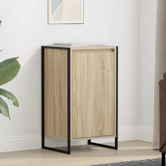 vidaXL Sideboard Sonoma 43 x 36 x 75,5 cm Konstrueret Træ