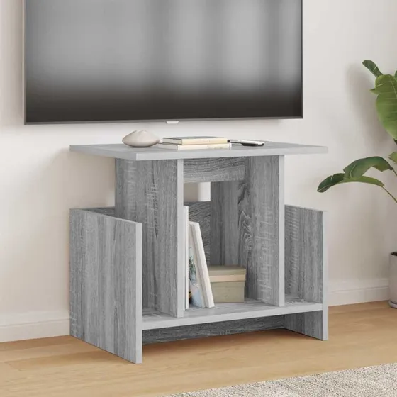 vidaXL TV-bord 2 stk Grå Sonoma 50 x 35 x 45 cm Konstrueret træ