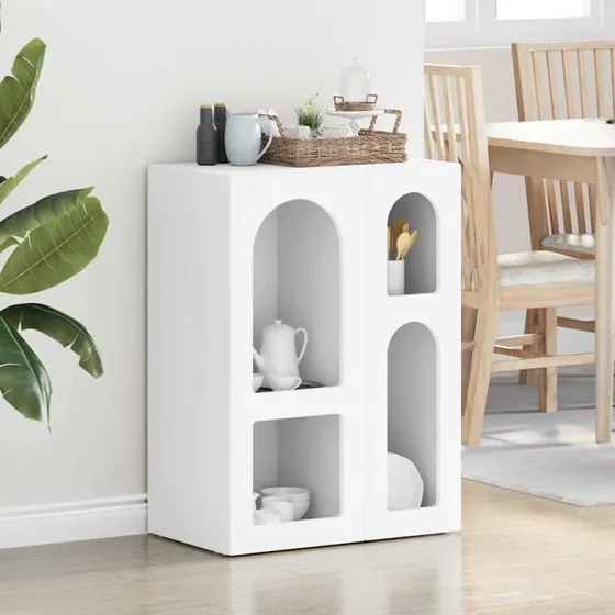 vidaXL Sideboard Hvid 59 x 35 x 80,5 cm Konstrueret Træ