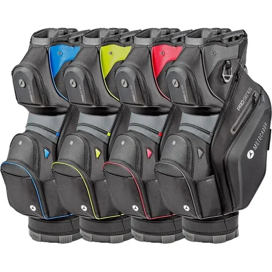 Motocaddy Pro-Series Cart Bag – 14-delt vognbag, 9 lommer