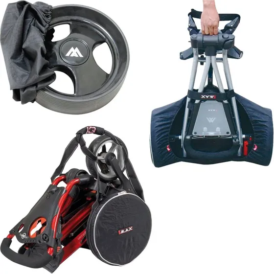Big Max Wheel Covers - Hjulovertræk til golfvogn (par)