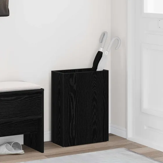 vidaXL Parasolfod Sort 40 x 20 x 55,5 cm Konstrueret Træ