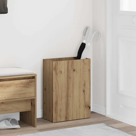vidaXL Parasolfod Artisan Egetræ 40 x 20 x 55,5 cm Konstrueret Træ